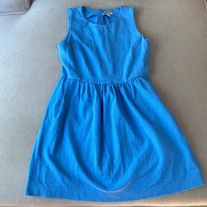 Jcrew small blue summer dress with pockets